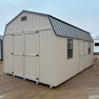 12'x20' Economy High Barn Wood Shed