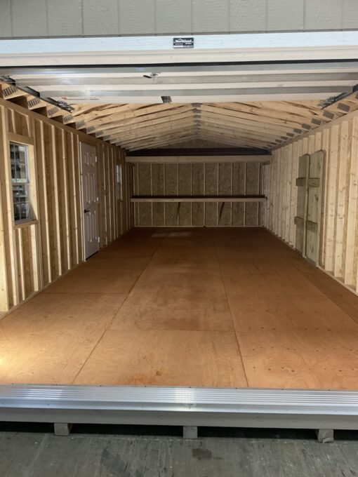 14'x32' Ranch Gable Wood Panel Garage