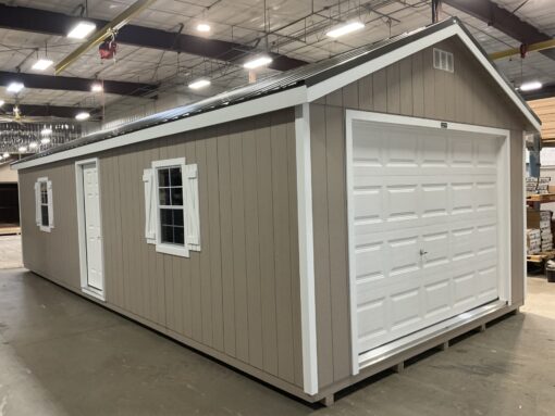 14'x32' Ranch Gable Wood Panel Garage