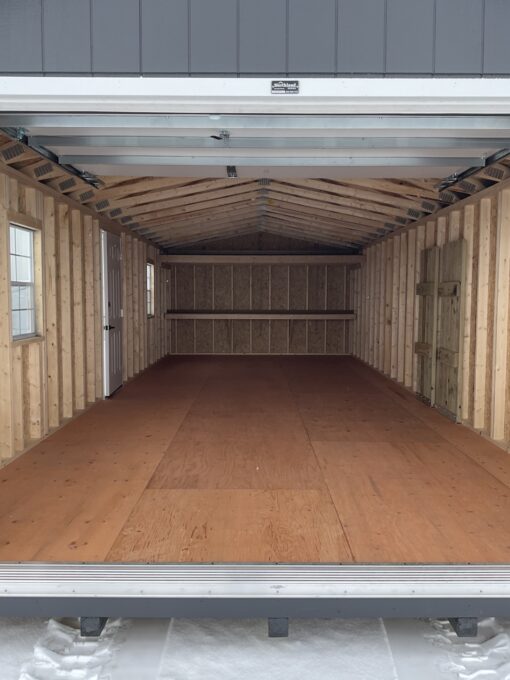 14'x32' Ranch Gable Wood Panel Garage