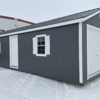 14'x32' Ranch Gable Wood Panel Garage