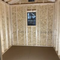 8'x10' Ranch Gable Wood Panel Shed