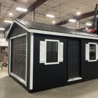 12'x16' Ranch Gable Wood Panel Garage