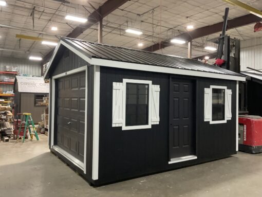 12'x16' Ranch Gable Wood Panel Garage