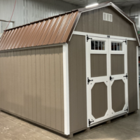 10'x12' High Barn Wood Panel Shed