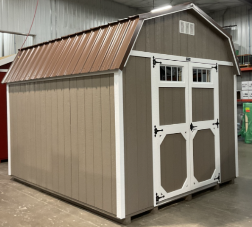 10'x12' High Barn Wood Panel Shed