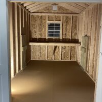 8x12 Ranch Gable Vinyl Shed