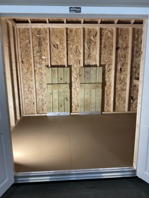 8x12 Ranch Gable Vinyl Shed