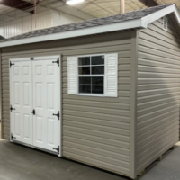 8x12 Ranch Gable Vinyl Shed