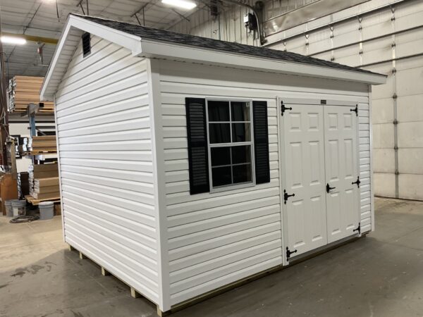 10x12 Ranch Gable Vinyl Shed