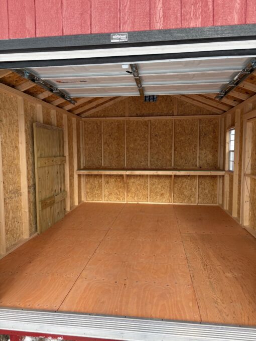 70686-1 12'x16' Economy Ranch Wood Panel Garage