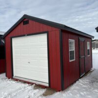 70686 12'x16' Economy Ranch Wood Panel Garage