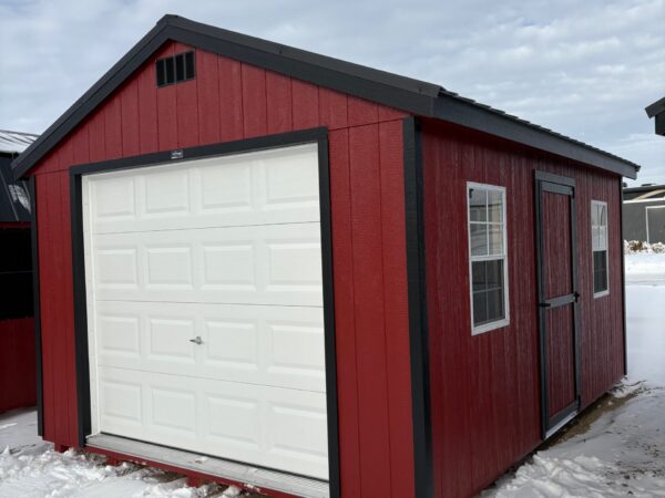 70686 12'x16' Economy Ranch Wood Panel Garage