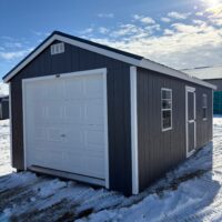 12'x24' Economy Ranch Wood Panel Garage
