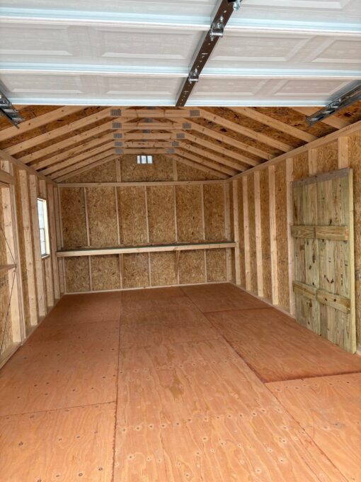 12'x24' Economy Ranch Wood Panel Garage