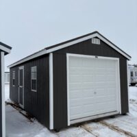 12'x24' Economy Ranch Wood Panel Garage