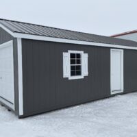 14'x32' Ranch Gable Wood Panel Garage