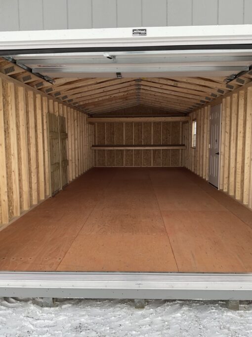 14'x32' Ranch Gable Wood Panel Garage