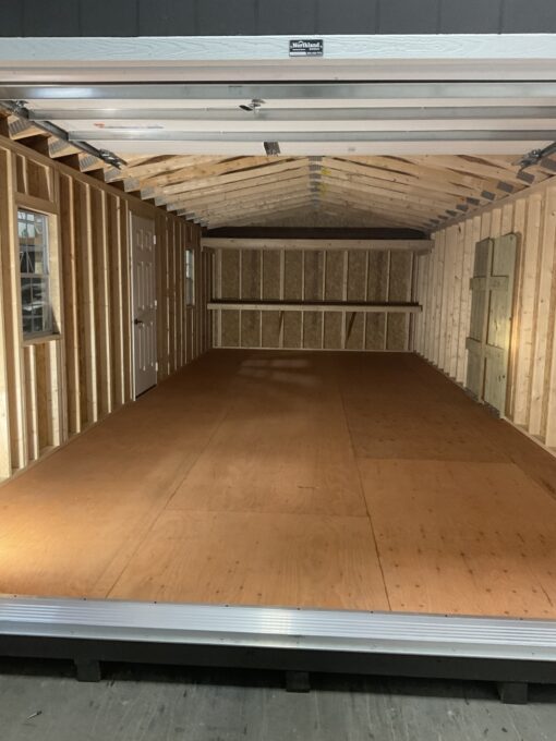 14'x32' Ranch Gable Wood Panel Garage
