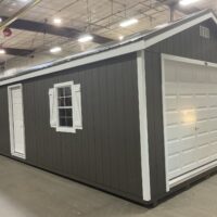 14'x32' Ranch Gable Wood Panel Garage