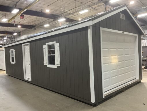 14'x32' Ranch Gable Wood Panel Garage