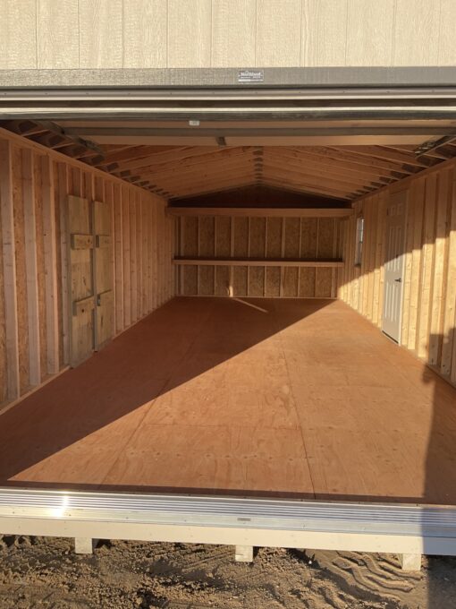14'x32' Ranch Gable Wood Panel Garage
