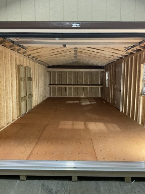 14'x32' Ranch Gable Wood Panel Garage
