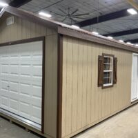 14'x32' Ranch Gable Wood Panel Garage