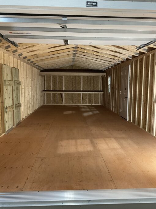 14'x32' Ranch Gable Wood Panel Garage