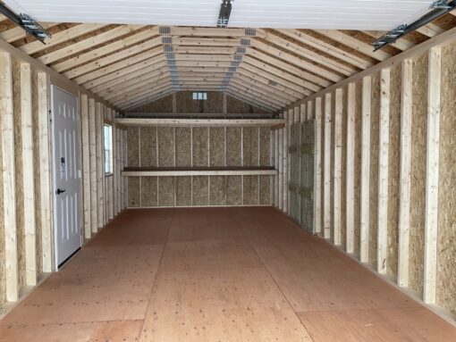 12'x28' Ranch Gable Wood Panel Garage