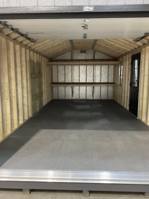 12'x24' Ranch Gable Wood Panel Garage