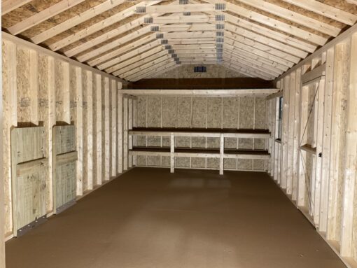 12'x24' Ranch Gable Wood Panel Shed