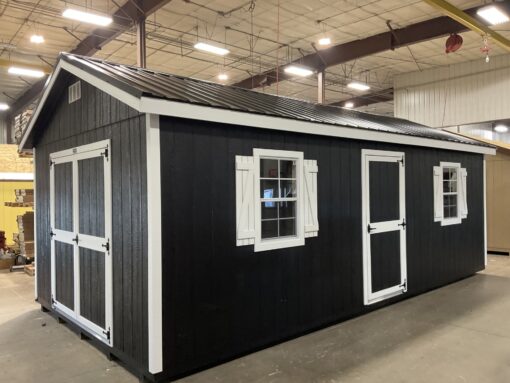 12'x24' Ranch Gable Wood Panel Shed