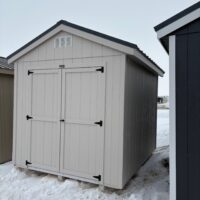 8'x10' Economy Ranch Gable Wood Shed