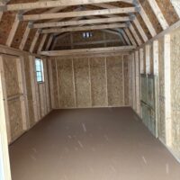 10'x20' Economy High Barn Wood Shed