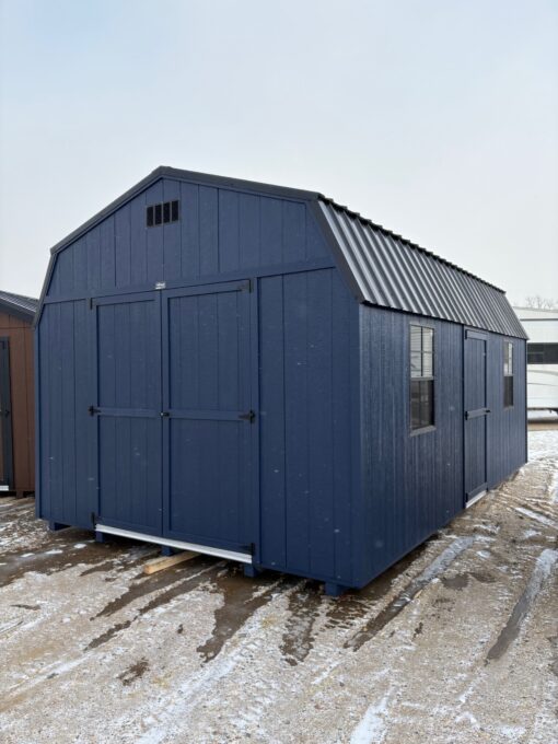 12'x20' Economy High Barn Wood Shed