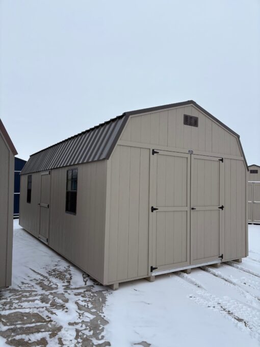70852 12'x24' Economy High Barn Wood Shed