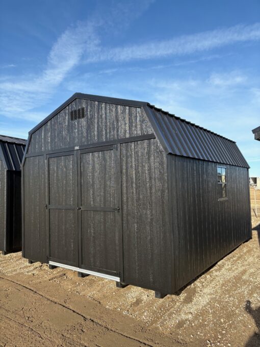 70858 12'x16' Economy High Barn Wood Shed