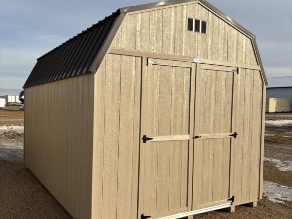 10'x16' Economy High Barn Wood Shed