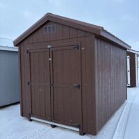 70940 8'x12' Economy Ranch Gable Wood Shed