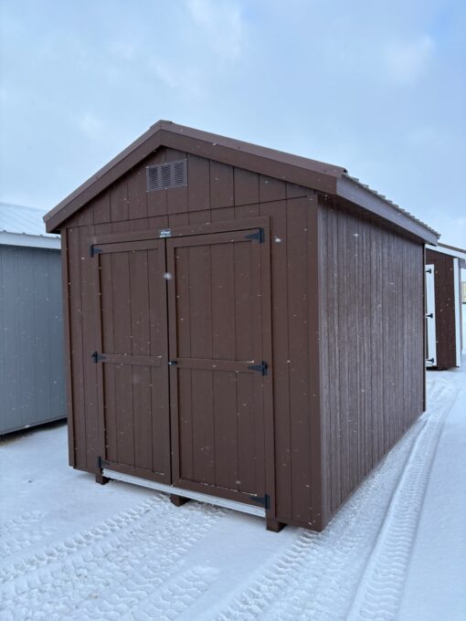 70940 8'x12' Economy Ranch Gable Wood Shed