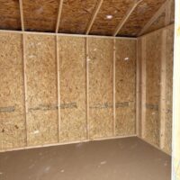 10'x12' Economy Ranch Gable Wood Shed