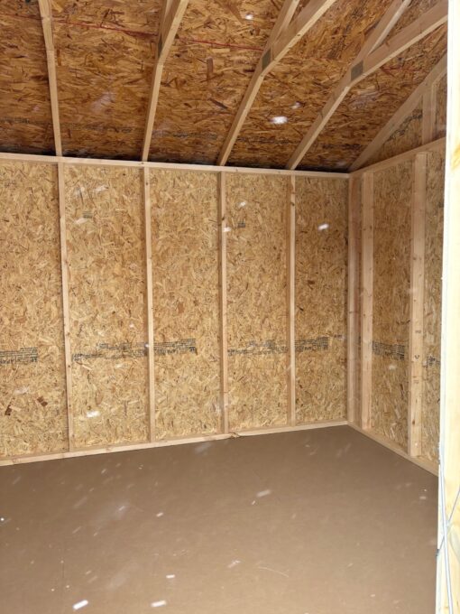 10'x12' Economy Ranch Gable Wood Shed