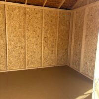 10'x16' Economy Ranch Gable Wood Shed