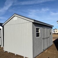 10'x16' Economy Ranch Gable Wood Shed