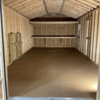 71206-1 12'x24' Ranch Gable Wood Panel Shed