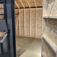 8'x12' Quaker Gable Wood Panel Chicken Coop