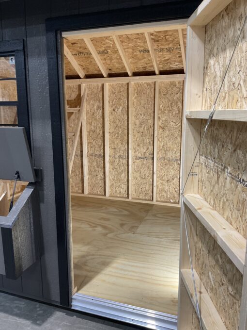 8'x12' Quaker Gable Wood Panel Chicken Coop