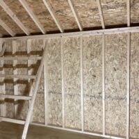 71270-1 8'x12' Quaker Gable Wood Panel Chicken Coop