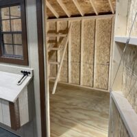 71274-1 8'x12' Quaker Gable Wood Panel Chicken Coop